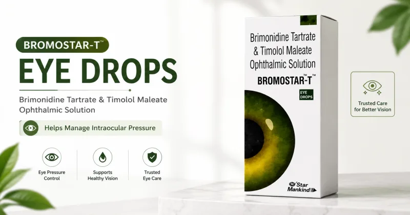 Bromostar-T Eye Drop 5ML: Uses, Dosage, Benefits and Side Effects