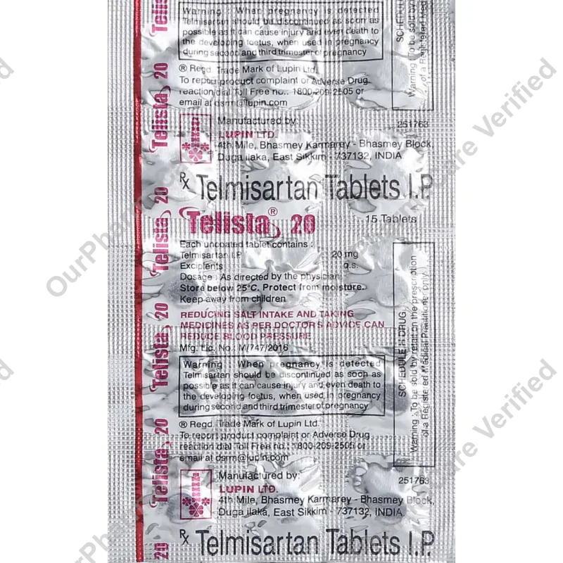 Telmista 20mg