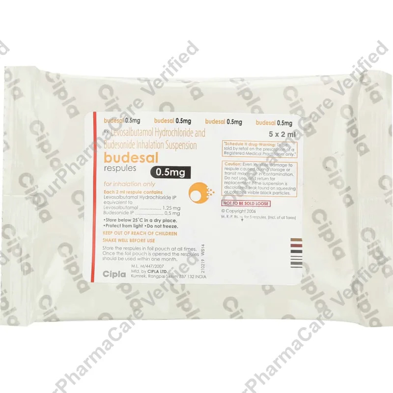 Budesal Respules 0.5mg