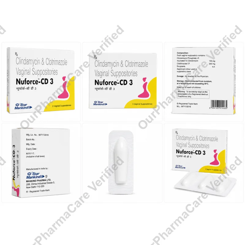 Nuforce CD 3 Vaginal Suppository - Image 2
