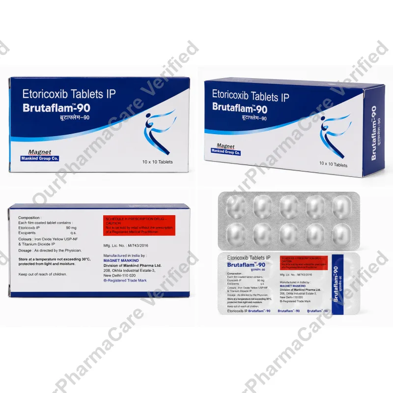 Brutaflam 90 Tablet - Image 2