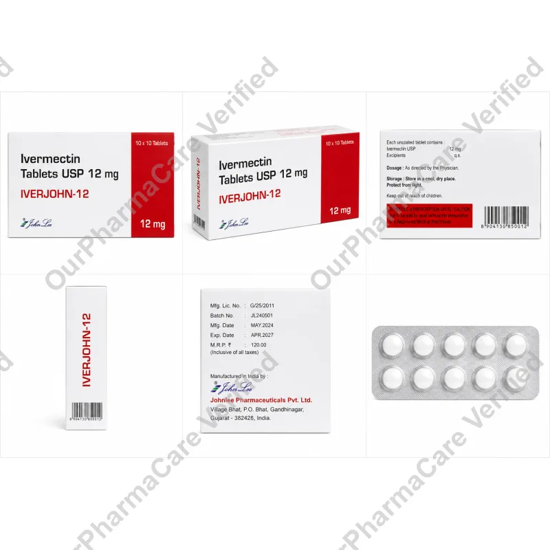 Iverjohn 12 mg Tablet - Image 2