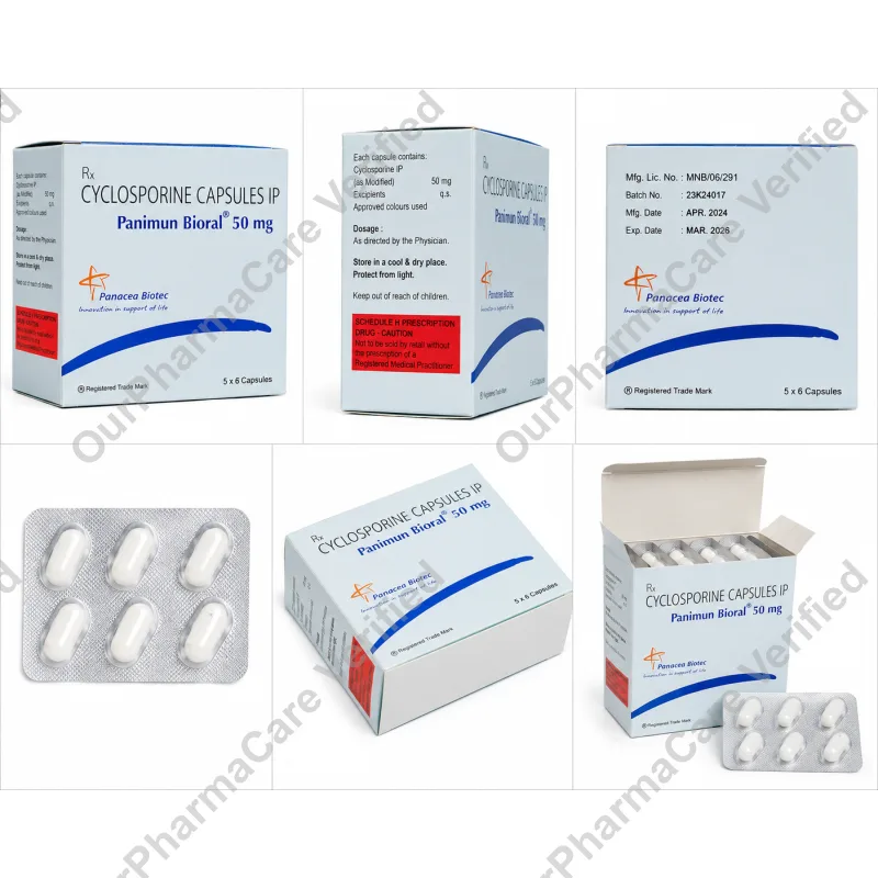 Panimun Bioral 50mg Capsule - Image 2