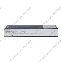 BD Emerald 2ml Syringe with 23G Needle